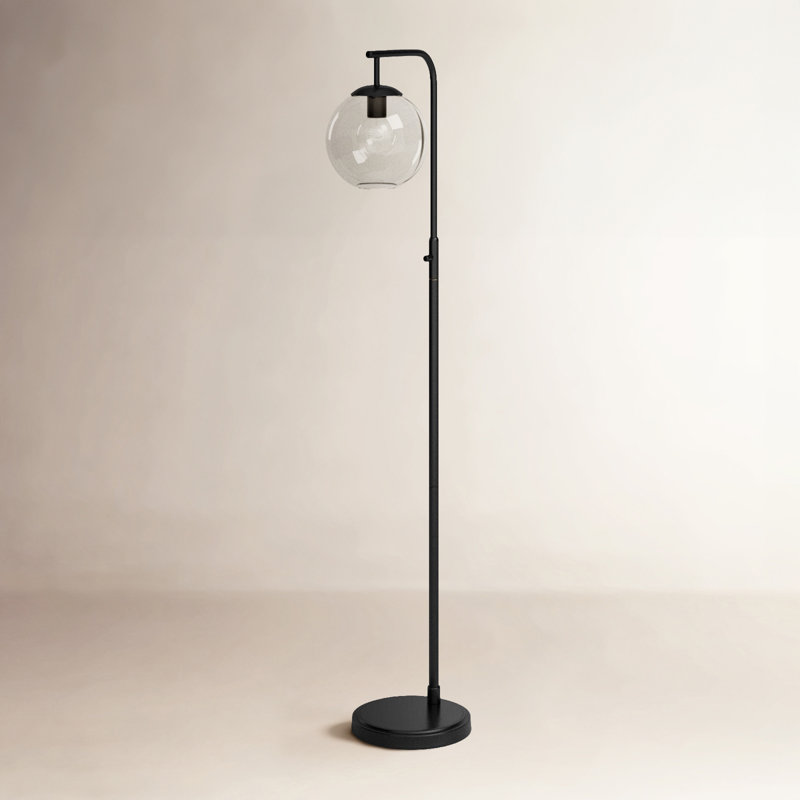 Lampe de travail sur pied 60 po Claire, Noir, Transparent