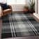 Premium Machine Washable Prisco Black Rug