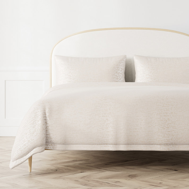Delphi Duvet Cover, King Duvet Cover, Pumice
