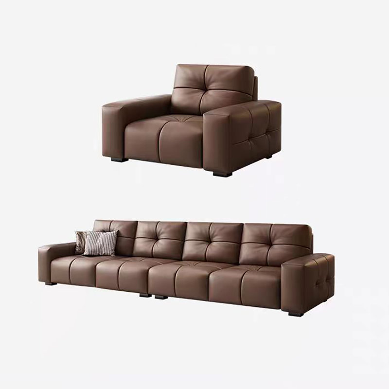 Modern simple Italian sofa set