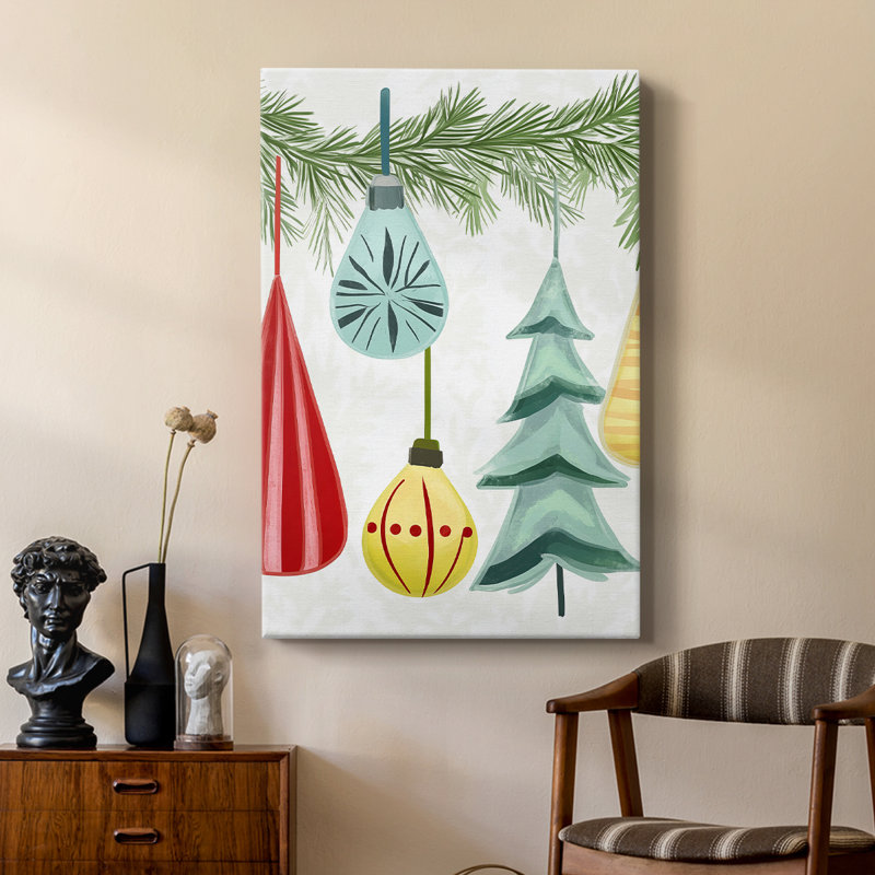 Art des Fêtes de Noël CCLxxi - galerie sur mesure Cavas, H 12 po x l 8 po