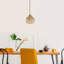 Luminaire suspendu sphère 1 lumière Mebane-91932761