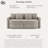 92" W Upholstered Storage Sofa-160587695