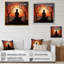 Orange, yoga noir en harmonie II-92010354-92010355