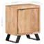 Jamya 40cm W Steel Bedside Table