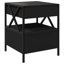 Daneli 40cm W Steel Bedside Table-2087432859