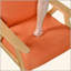 Revêtement en tissu d'ameublement en bois d'hévéa massif de 1 pièce Modern Home Furniture-2095653990