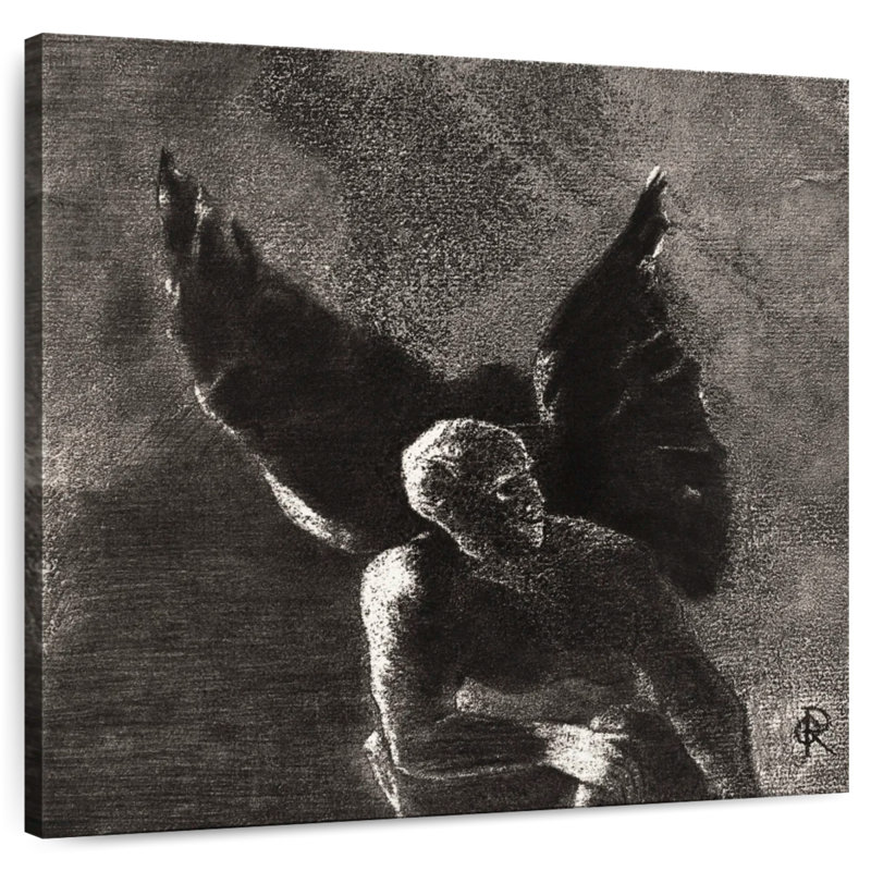 Gloire et louange à vous Satan, H 30 po x l 30 po