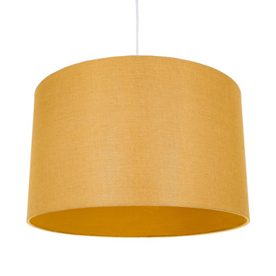 Ibiza Linen Drum Lamp Shade