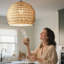 Luminaire suspendu 13 po Boho Tropical Coastal
