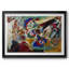 Improvisation (composition abstraite) - Wassily Kandinsky - reproduction encadrée avec passe-partout et verre - 1913-1170587251-1170587256-1170587255
