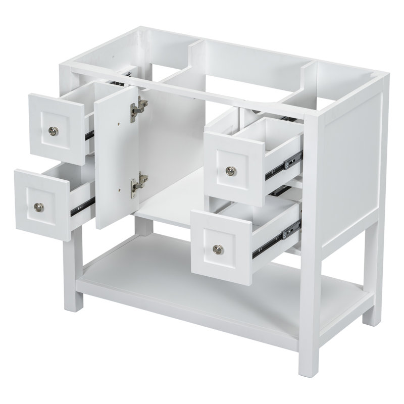 35.6'' Single Bathroom Vanity Base Only
