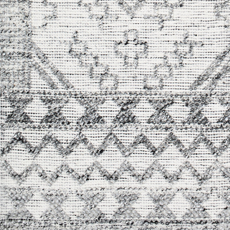 Geometric Area Rug, Gray, Rectangle 2' x 3'