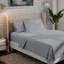 Adelaja 300 Thread Count Organic 100% Cotton Cool & Crisp Percale Weave Sheet Set-988701450-988701452
