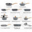 17 - Piece Non-Stick Aluminum Cookware Set-1817854583