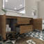 Ensemble de meuble-lavabo simple 60 po-95413277