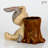 Evil Rabbit Figurine