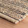 Simba Striped Handwoven Black Area Rug