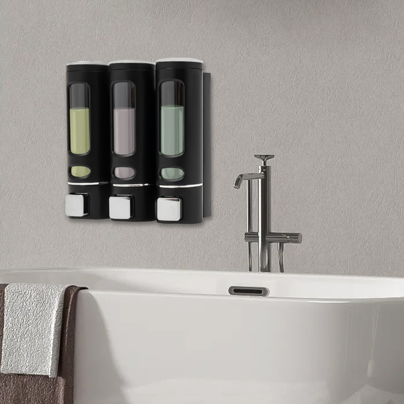 Eha Soap / Lotion Dispenser, Black