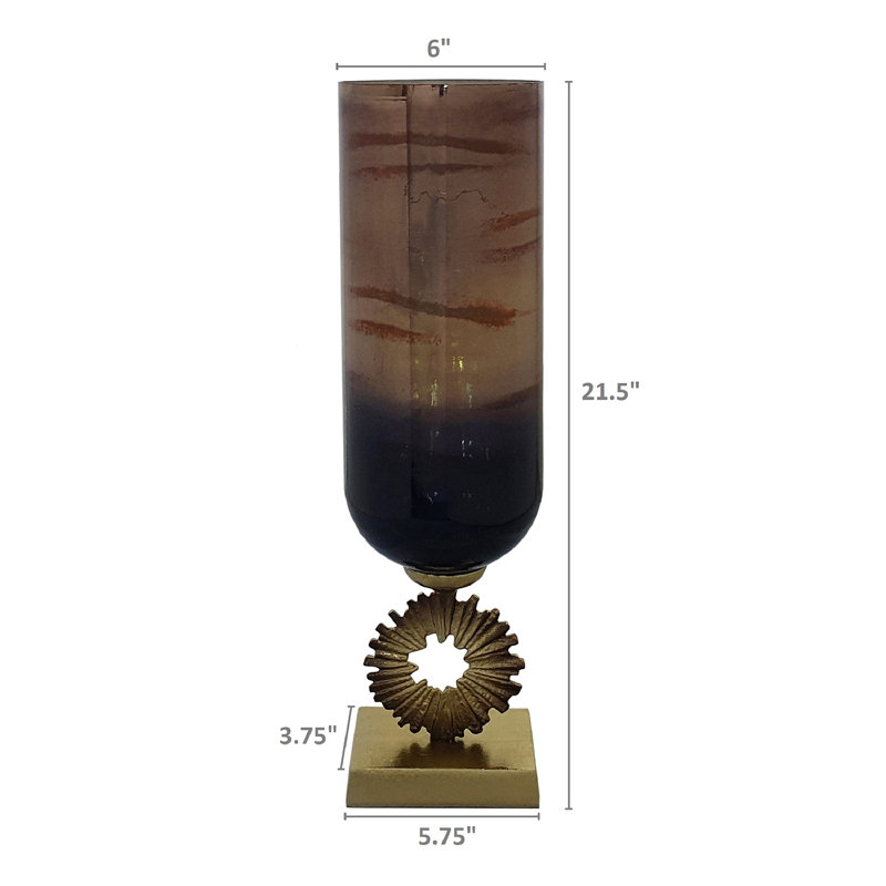 Zivah Table Vase, 21.5" H x 6" W x 6" D
