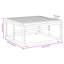 vidaXL Outdoor Furniture Anthracite Steel