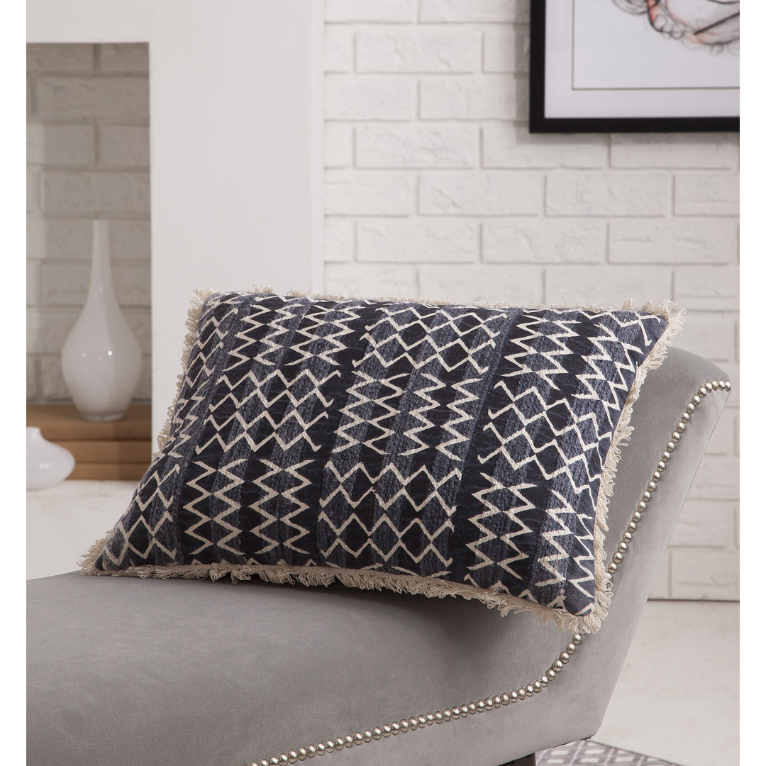  Cotton Lumbar Pillow Abacasa