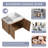 Beauton 29.57 " W Free Standing Wall Mounted 1 Single Vanity Bathroom Vanity With Top