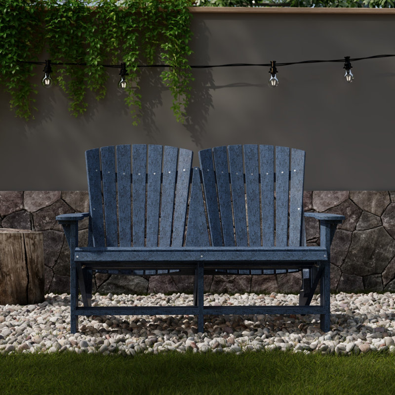 Chaise Adirondack double Heritage, Bleu patriote