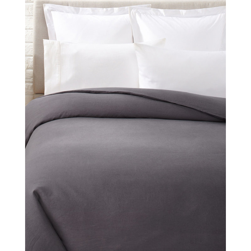 Driscoll Avia Single Duvet Cover, Full / Queen Duvet Cover, Dark Gray