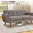 Jadier 66" Upholstered Loveseat Square Sofa-1229713458-1230110786