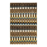 Contemporary One-of-a-Kind 6' 0" X 9' 1" Hand Knotted Area Rug
