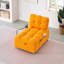 Canapé-lit convertible en tissu de qualité supérieure, idéal pour un appartement, un bureau et un salon, offrant confort et style.