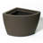 Corner Plastic Pot Planter-14212055