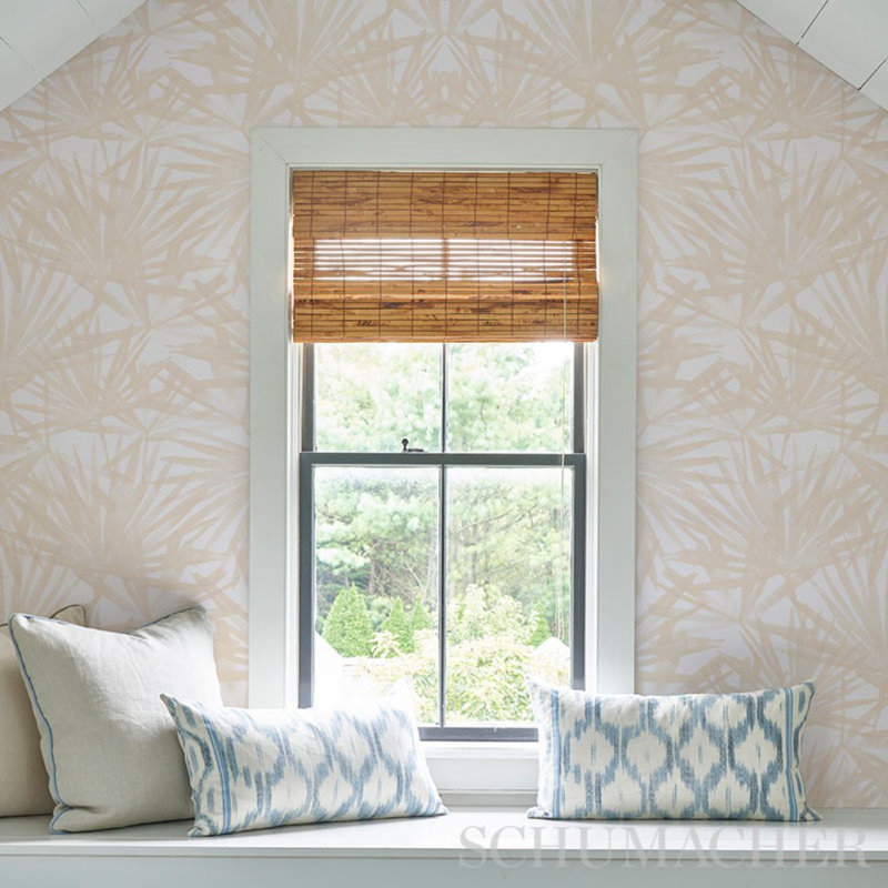 Sunlit Palm Wallpaper, Sand