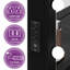 45.5” vanity set with lighted mirror, charging station and stool-1269886370