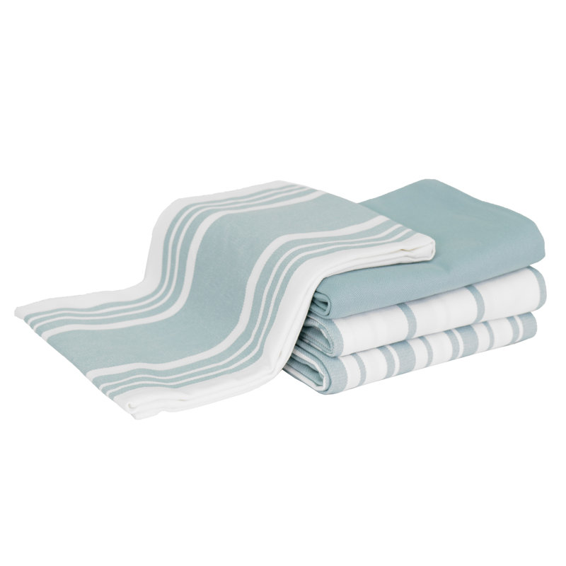 All-Clad Woven Bistro Kitchen Towels, Rainfall