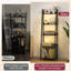 141cm H x 42cm W Metal Etagere Bookcase
