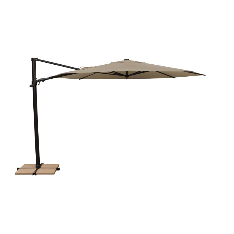 Porte-à-faux octogonal 11 pi Lakila, Beige, Oléfine