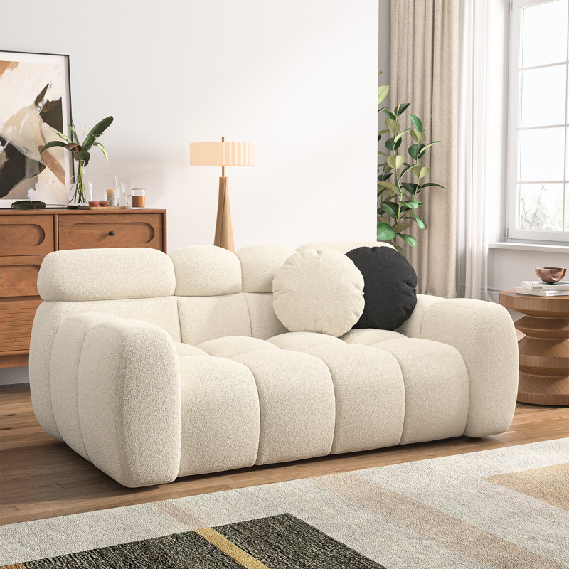 Ensemble de salon 2 pièces Davorin, Beige