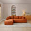 Canapé modulaire Boneless, canapé modulaire Cloud avec assise profonde, canapé modulaire moderne en L avec méridienne, fauteuils rembourrés pour le salon, sans assemblage-913937150