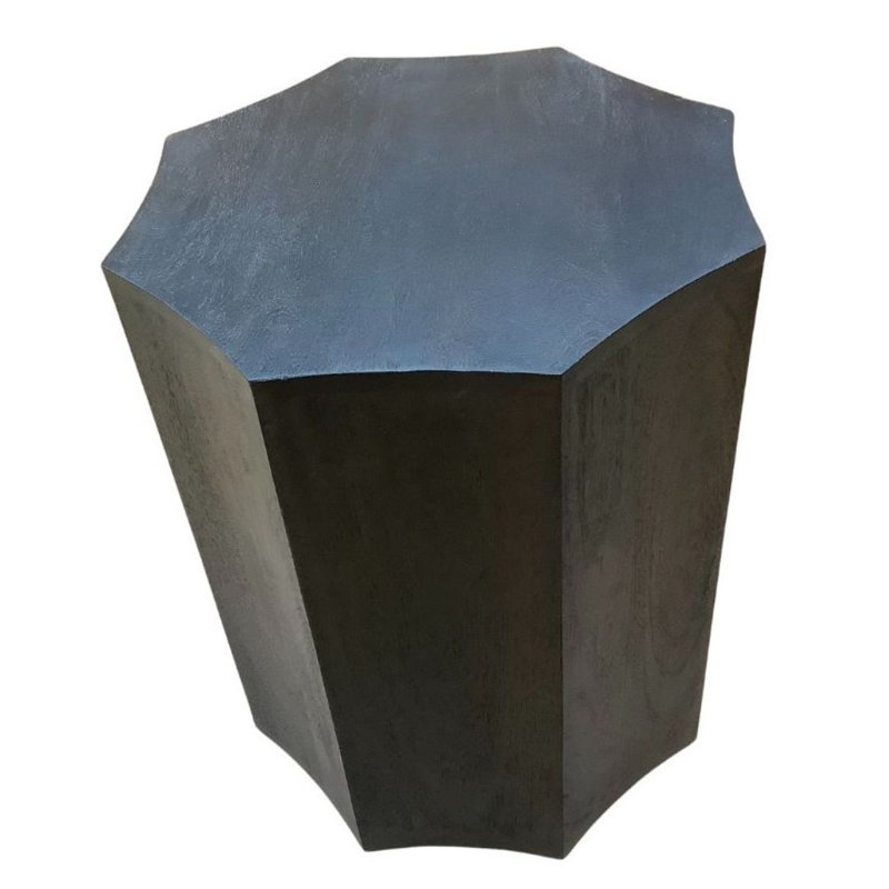 Table d'appoint Phoebe, Pierre brune
