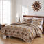 Ensemble de courtepointe 2 pièces Greenland Home Fashions Andorra, 68 x 88 pouces-53650323