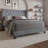 Elinah King Tufted Upholstered Wingback Panel Bed-588244532-588244535