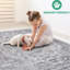 Tapis argenté - teinté, ne perd pas ses poils pour une chambre de bébé élégante, un dortoir, un bureau, une cuisine de salle à manger avec décoration-236152043