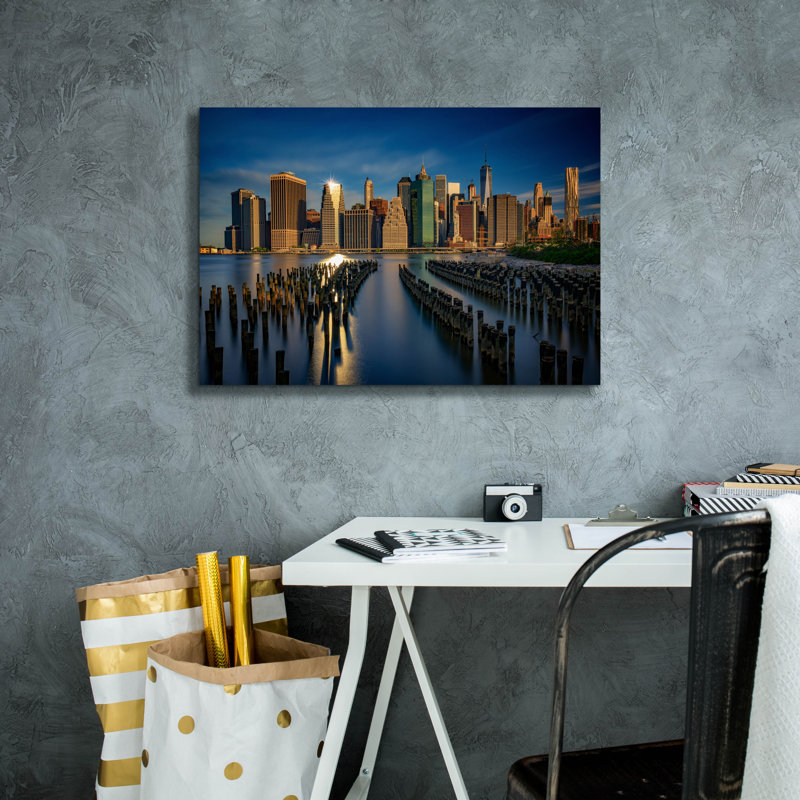«Manhattan Sparkle» par Rick Berk, art mural sur toile