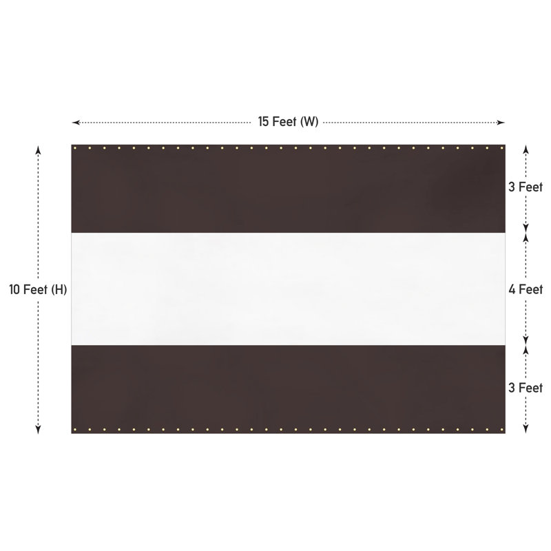 Heavy Duty Outdoor Clear Panel Curtain, All Weather Resistant Tarp Curtain for Pergola Porch Gazebo, Privacy Screen, Blackout Curtains(10 x 15 ft)