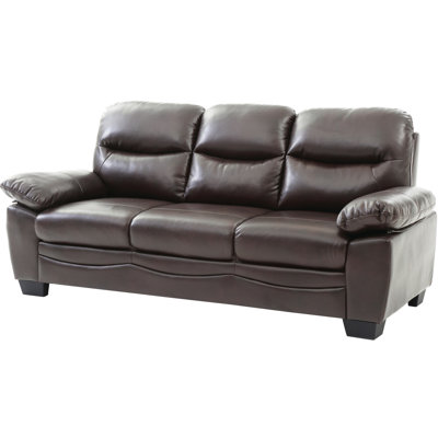 Dark Brown By Glory Furniture G674-s, Foam Filled, Pu Main Material, 78in Depth X 33in Width 35in Height Filling, H W D