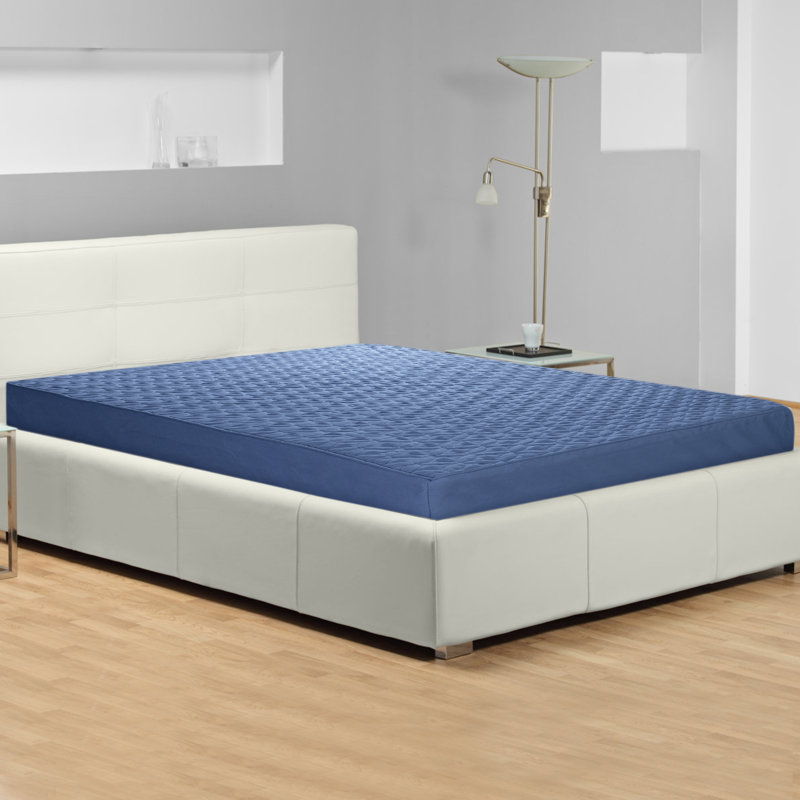 Couvre-lit / couvre-lit en microfibre, Bleu