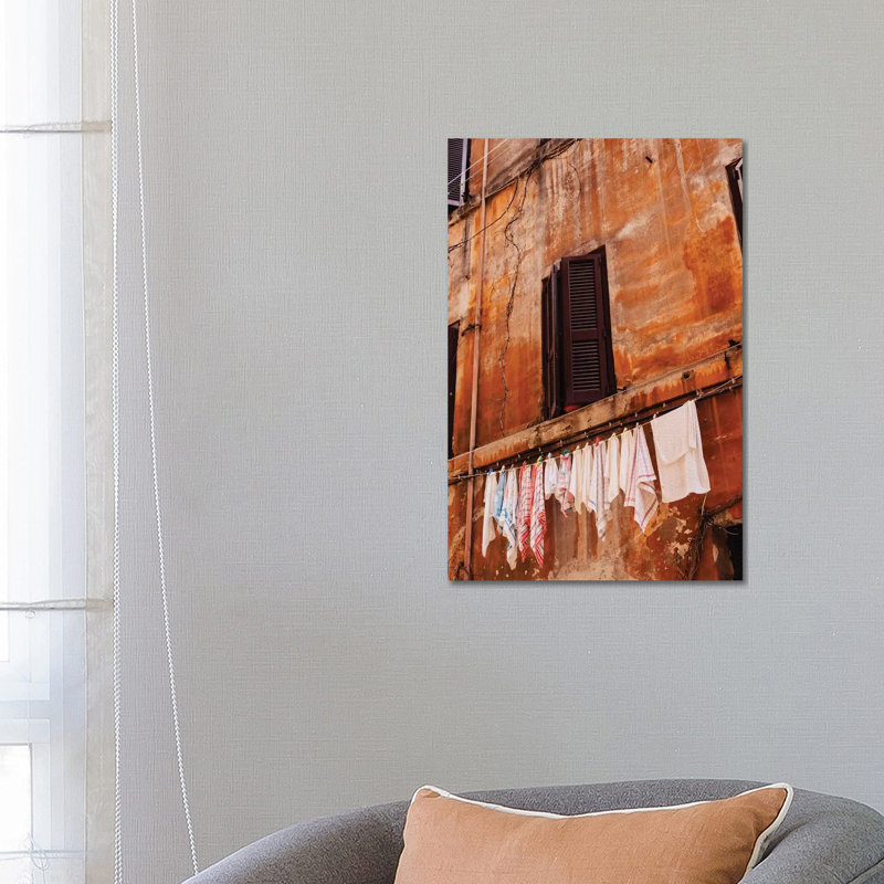 Roman Streets by Bethany Young - Print on Canvas, Wrapped Canvas, 66.04cm H x 45.72cm W x 1.91cm D