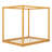 Canopy Platform Bed With Support Legs